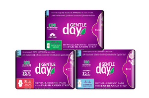 Combination : 1 Pack of Day Time Pads ,1 pack of Night Time Pads and 1 pack of Absorbent liners